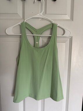 lululemon athletica Light Green Racerback Tank